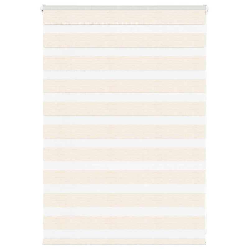 Load image into Gallery viewer, Vidaxl zebra rolgordijn 115x100 cm stofbreedte 110,9 cm marmerbeige
