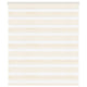 Vidaxl zebra rolgordijn 130x100 cm stofbreedte 125,9 cm marmerbeige