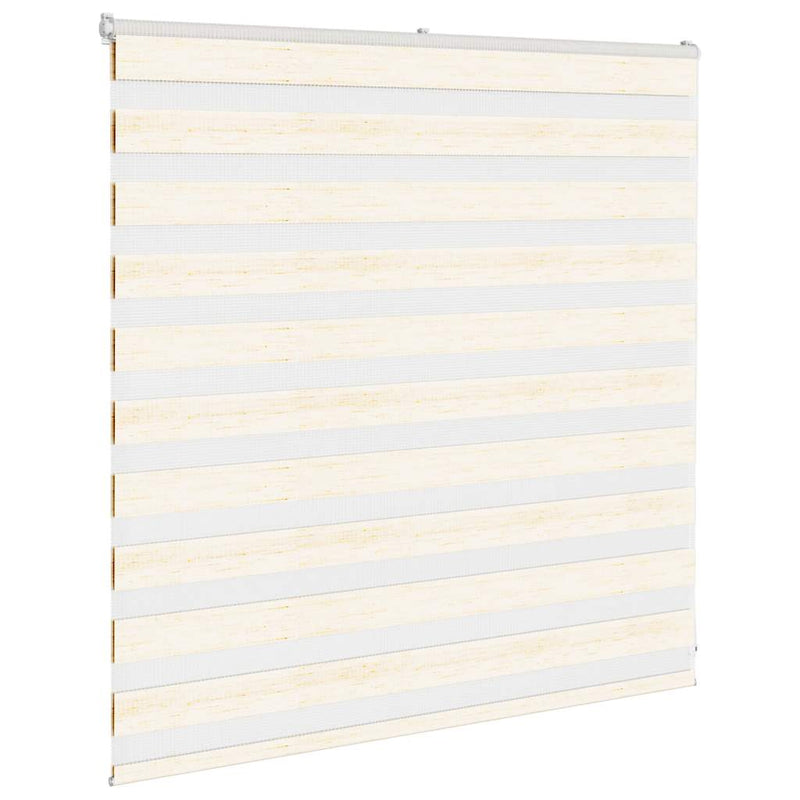 Load image into Gallery viewer, Vidaxl zebra rolgordijn 150x100 cm stofbreedte 145,9 cm marmerbeige
