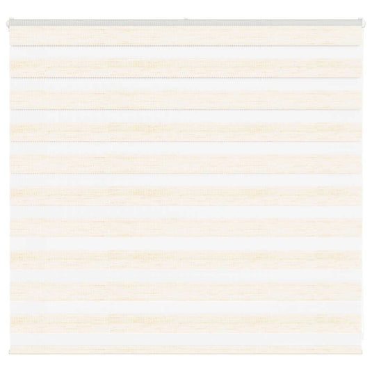 Vidaxl zebra rolgordijn 165x100 cm stofbreedte 160,9 cm marmerbeige