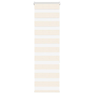 Vidaxl zebra blind 40x150 cm stofbreedte 35,9 cm polyester marmerbeige