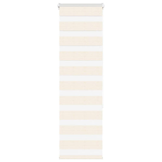 Vidaxl zebra blind 40x150 cm stofbreedte 35,9 cm polyester marmerbeige