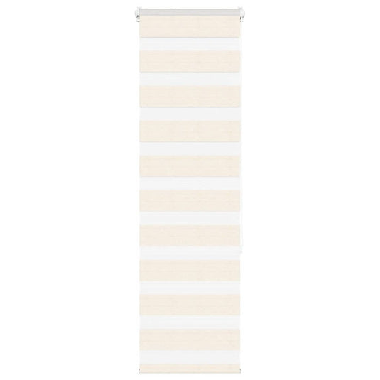Vidaxl zebra blind 50x150 cm stofbreedte 55,9 cm polyester marmerbeige