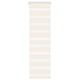 Vidaxl zebra blind 50x150 cm stofbreedte 55,9 cm polyester marmerbeige
