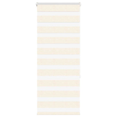 Vidaxl zebra blind 60x150 cm stofbreedte 55,9 cm polyester marmerbeige
