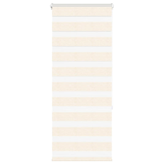 Vidaxl zebra rolgordijn 65x150 cm stofbreedte 60,9 cm marmerbeige