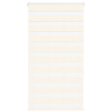 Vidaxl zebra rolgordijn 90x150 cm stofbreedte 85,9 cm marmerbeige