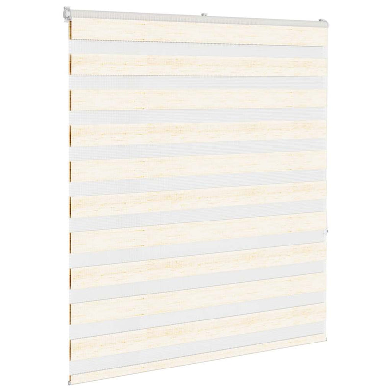 Load image into Gallery viewer, Vidaxl zebra rolgordijn 120x150 cm stofbreedte 115,9 cm marmerbeige
