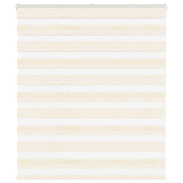 Vidaxl zebra rolgordijn 105x150 cm stofbreedte 100,9 cm marmerbeige