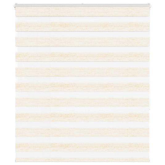 Vidaxl zebra rolgordijn 105x150 cm stofbreedte 100,9 cm marmerbeige