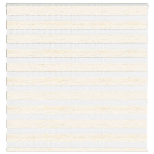 Vidaxl zebra rolgordijn 150x150 cm stofbreedte 145,9cm marmerbeige