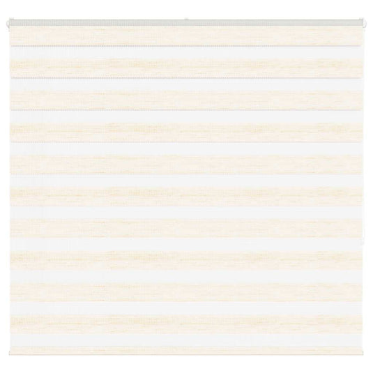 Vidaxl zebra rolgordijn 155x150 cm stofbreedte 150,9cm marmerbeige