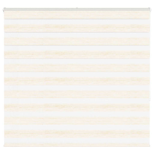 Vidaxl zebra rolgordijn 165x150 cm stofbreedte 160,9cm marmerbeige