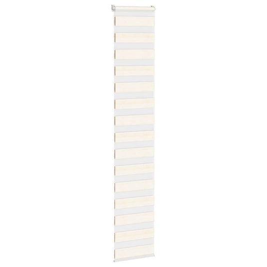 Vidaxl zebra rolgordijn 45x200 cm stofbreedte 40,9 cm marmerbeige