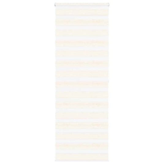 Vidaxl zebra rolgordijn 75x200 cm stofbreedte 70,9 cm marmerbeige