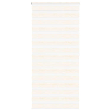 Vidaxl zebra rolgordijn 95x200 cm stofbreedte 90,9 cm marmerbeige