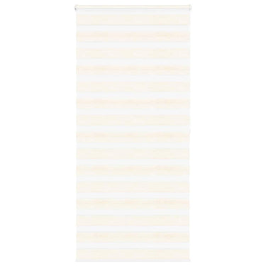Vidaxl zebra rolgordijn 105x200 cm stofbreedte 100,9cm marmerbeige