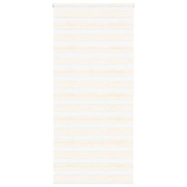 Vidaxl zebra rolgordijn 110x200 cm stofbreedte 105,9 cm marmerbeige