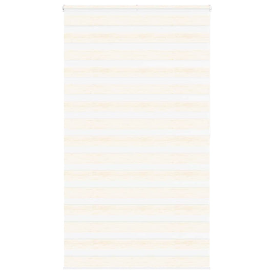 Vidaxl zebra rolgordijn 125x200 cm stofbreedte 120,9 cm marmerbeige