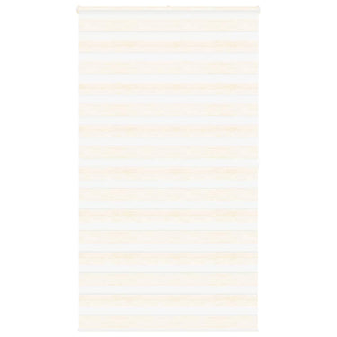 Vidaxl zebra rolgordijn 130x200 cm stofbreedte 125,9 cm marmerbeige