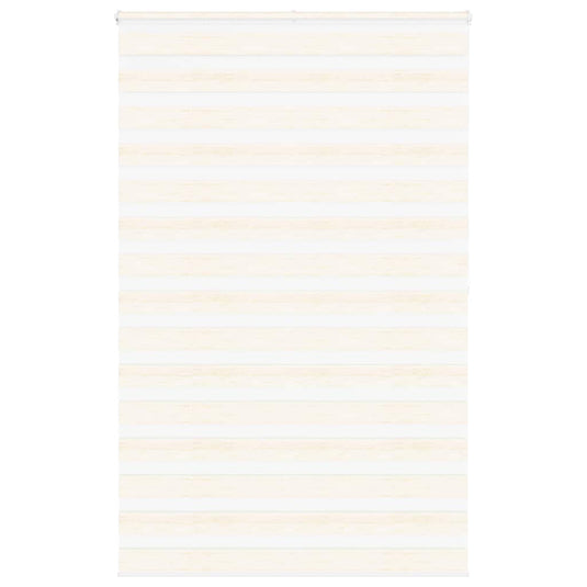 Vidaxl zebra rolgordijn 145x200 cm stofbreedte 140,9 cm marmerbeige