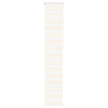 Vidaxl zebra rolgordijn 40x230 cm stofbreedte 35,9 cm marmerbeige