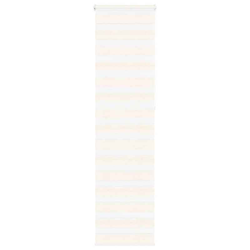 Load image into Gallery viewer, Vidaxl zebra rolgordijn 55x230 cm stofbreedte 50,9 cm marmerbeige
