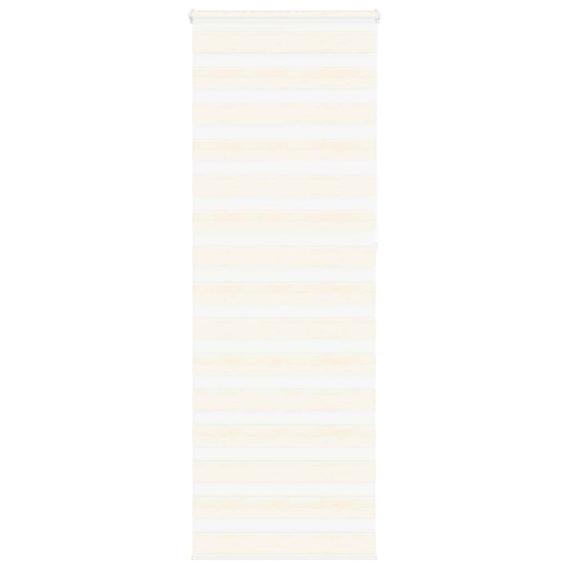 Load image into Gallery viewer, Vidaxl zebra rolgordijn 85x230 cm stofbreedte 80,9 cm marmerbeige
