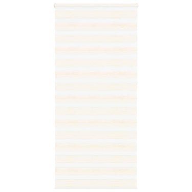 Vidaxl zebra rolgordijn 100x230 cm stofbreedte 95,9 cm marmerbeige