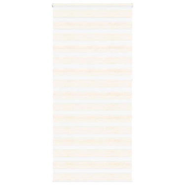 Vidaxl zebra blind 105x230cm stofbreedte 100,9cm polyester marmerbeige