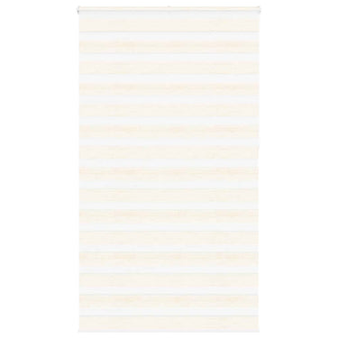 Vidaxl zebra rolgordijn 120x230 cm stofbreedte 115,9 cm marmerbeige