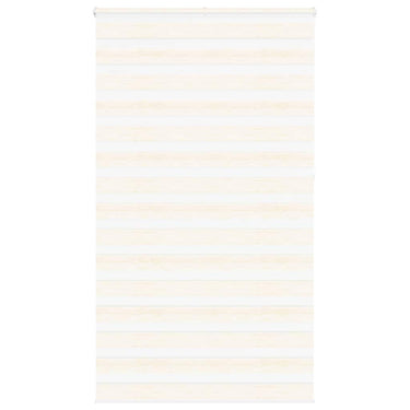Vidaxl zebra blind 130x230cm stofbreedte 125,9cm polyester marmerbeige
