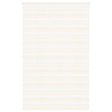 Vidaxl zebra rolgordijn 140x230 cm stofbreedte 135,9 cm marmerbeige