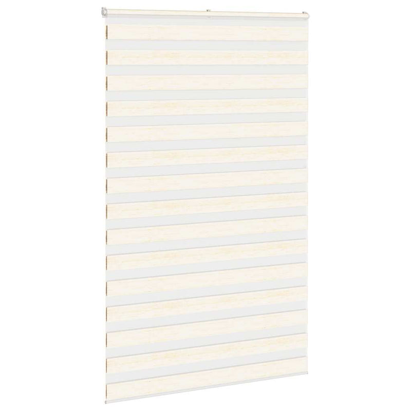 Load image into Gallery viewer, Vidaxl zebra rolgordijn 150x230 cm stofbreedte 145,9 cm marmerbeige
