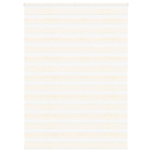 Vidaxl zebra rolgordijn 155x230 cm stofbreedte 150,9 cm marmerbeige