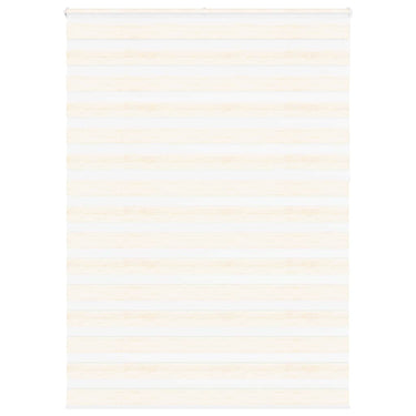 Vidaxl zebra blind marmer beige 160x230 cm stofbreedte 155,9 cm polyester