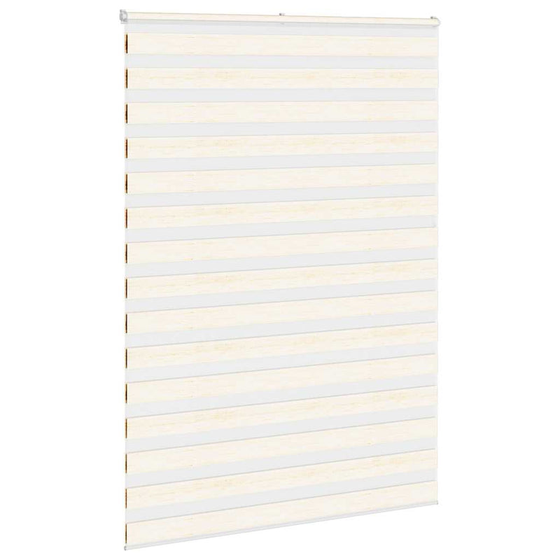 Load image into Gallery viewer, Vidaxl zebra blind marmer beige 160x230 cm stofbreedte 155,9 cm polyester
