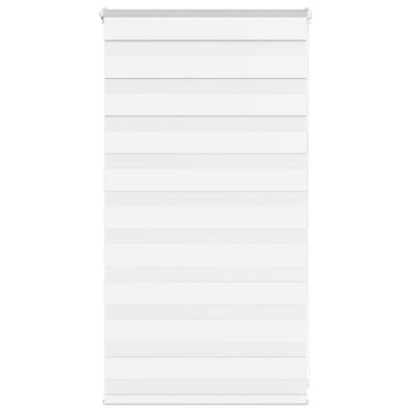Vidaxl zebra blind 75x100 cm stofbreedte 70,9 cm polyester wit