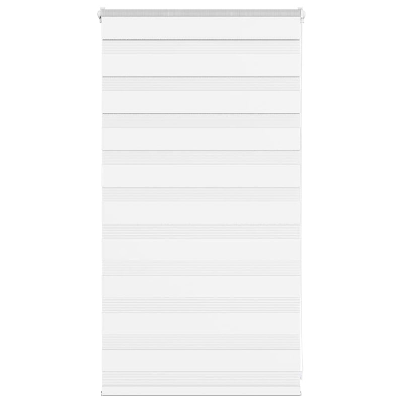 Load image into Gallery viewer, Vidaxl zebra blind 80x100 cm stofbreedte 75,9 cm polyester wit
