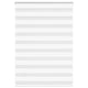 Vidaxl zebra blind 95x100 cm stofbreedte 90,9 cm polyester wit
