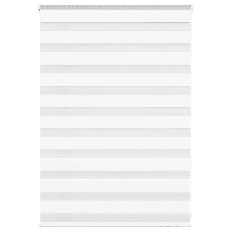 Load image into Gallery viewer, Vidaxl zebra blind 110x100 cm stofbreedte 105,9 cm polyester wit
