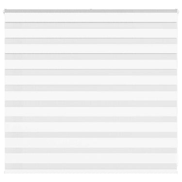 Vidaxl zebra blind 160x100 cm stofbreedte 155,9 cm polyester wit