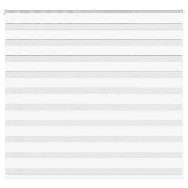 Vidaxl zebra blind 165x100 cm stofbreedte 160,9 cm polyester wit