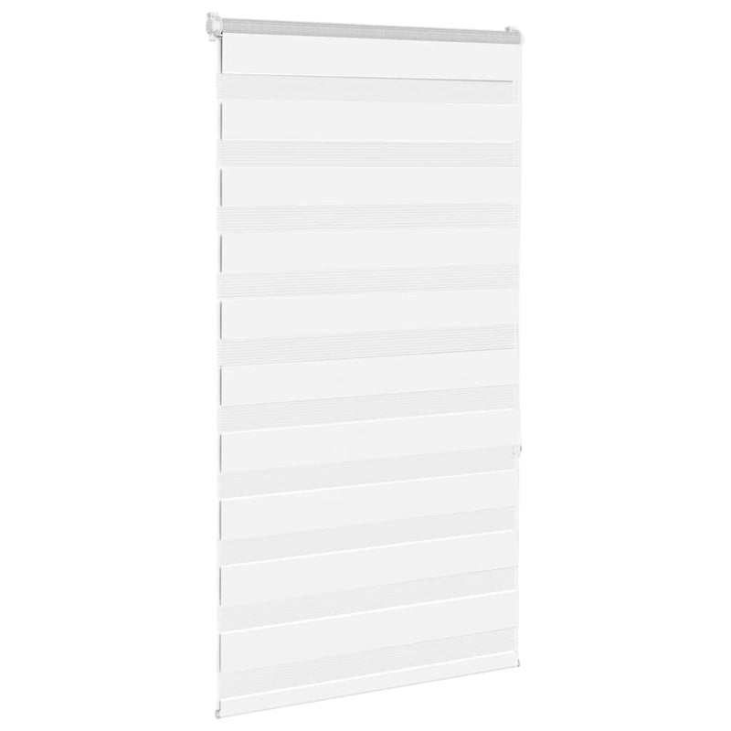 Load image into Gallery viewer, Vidaxl zebra blind 70x150 cm stofbreedte 65,9 cm polyester wit
