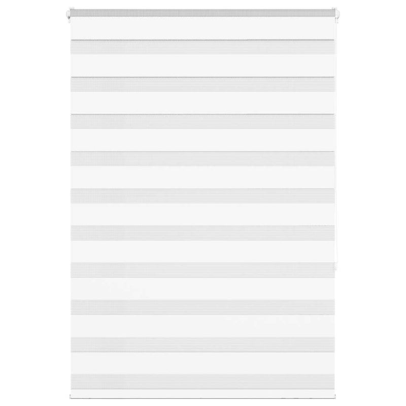 Load image into Gallery viewer, Vidaxl zebra rolgordijn 115x150 cm stofbreedte 110,9cm polyester wit
