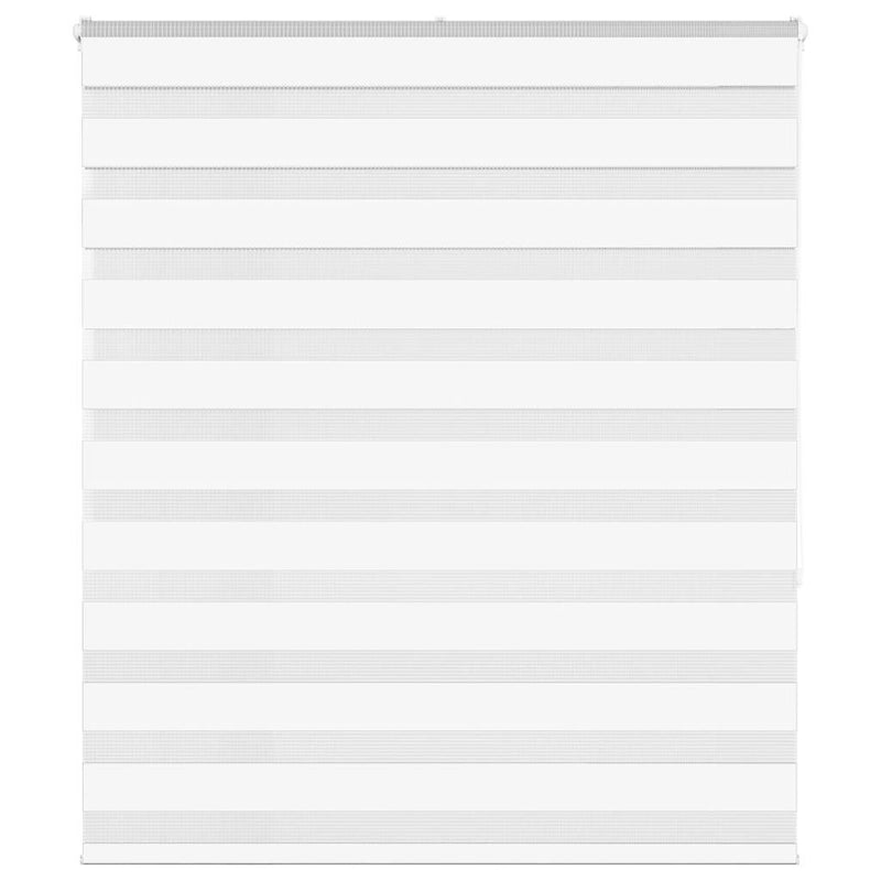 Load image into Gallery viewer, Vidaxl zebra rolgordijn 120x150 cm stofbreedte 115,9cm polyester wit
