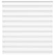 Vidaxl zebra rolgordijn 150x150 cm stofbreedte 145,9cm polyester wit