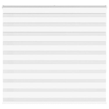 Vidaxl zebra rolgordijn 160x150 cm stofbreedte 155,9cm polyester wit