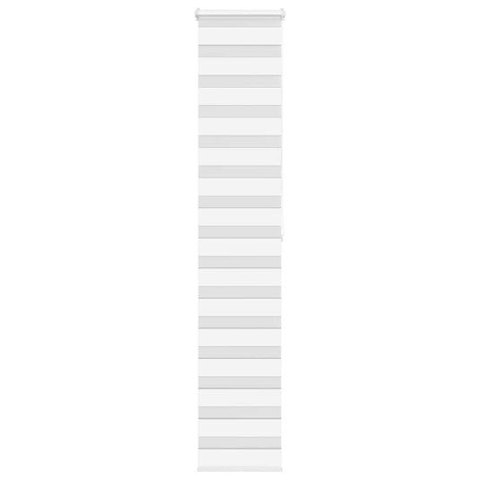 Vidaxl zebra rolgordijn 40x200 cm stofbreedte 35,9 cm polyester wit