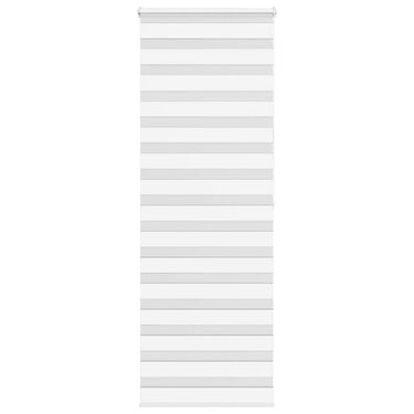 Vidaxl zebra rolgordijn 85x200 cm stofbreedte 80,9 cm polyester wit